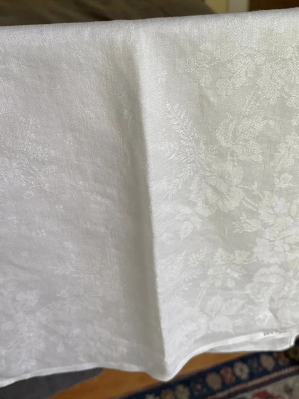 Linen Damask Antique Napkins